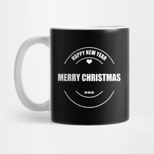 Merry Christmas and Happy New Year Mug